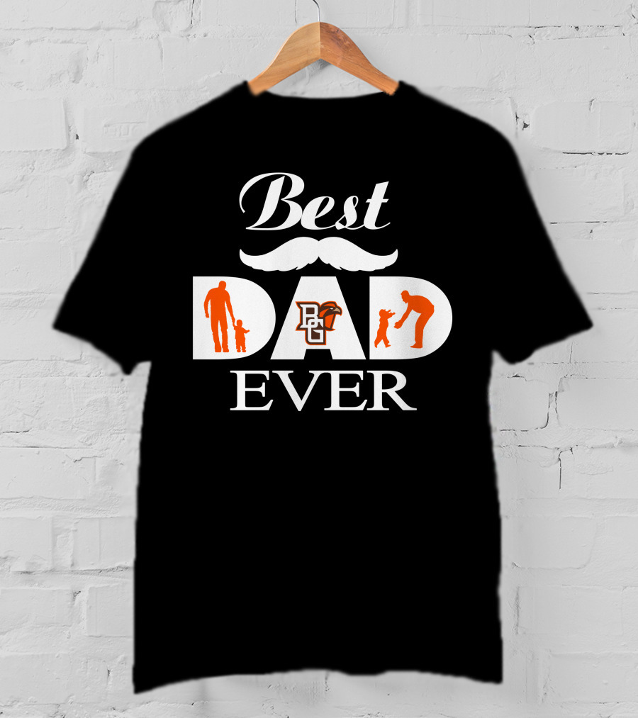 Best Dad Ever Bowling Green Falcons T-Shirt