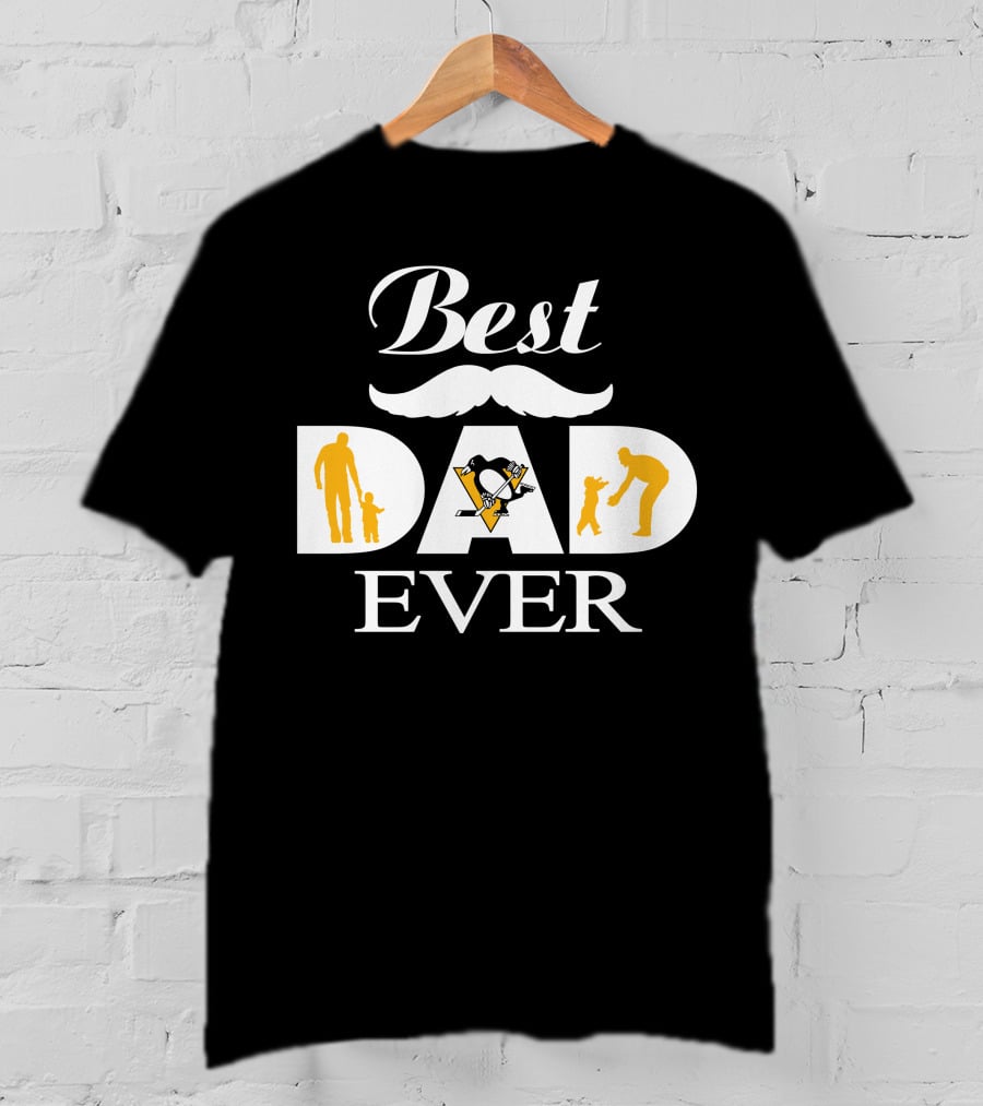 Best Pittsburgh Penguins Dad Ever T-Shirt