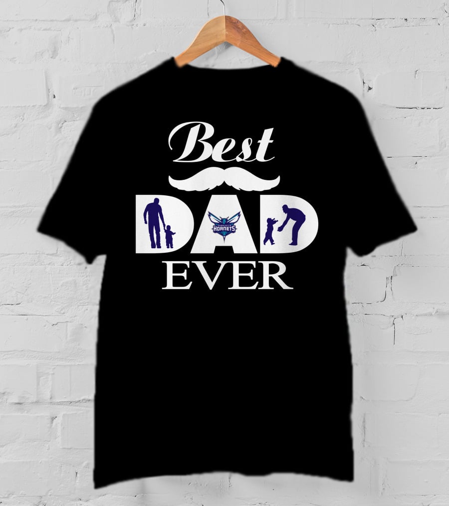 Best Dad Ever Charlotte Hornets 209 T-Shirt