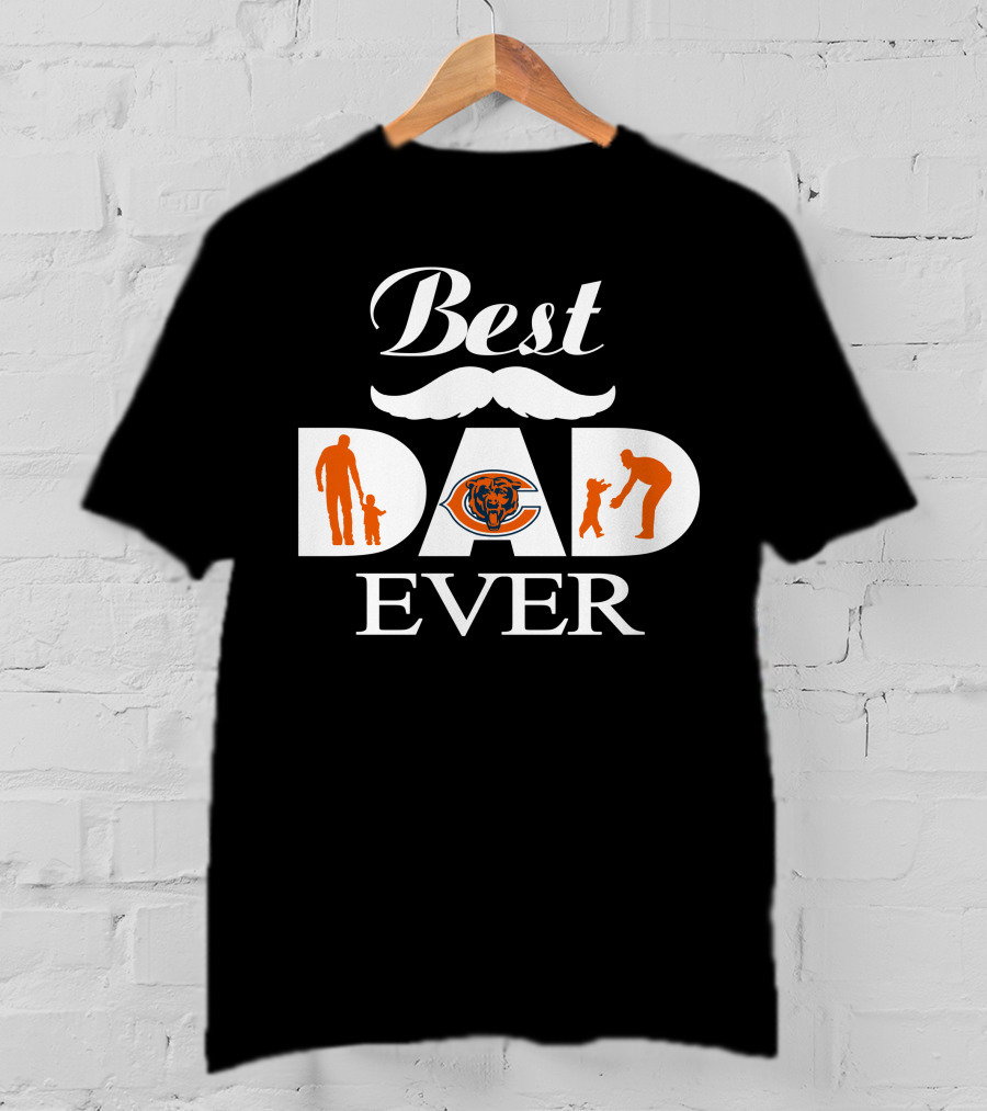 Chicago Bears Best Dad Ever Father's Day Gift 266 T-Shirt