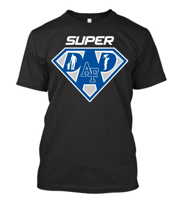 Super Af Air Force Falcons Dad T-Shirt