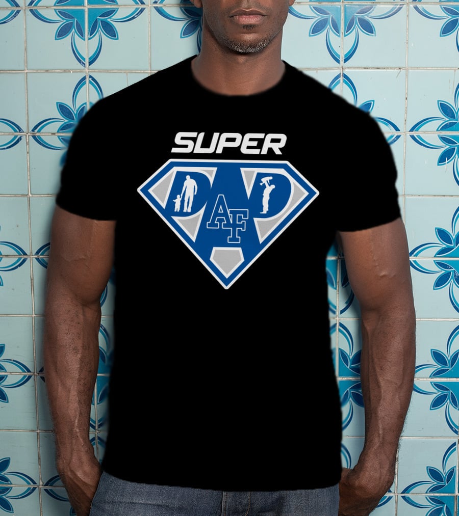 Super Af Air Force Falcons Dad T-Shirt