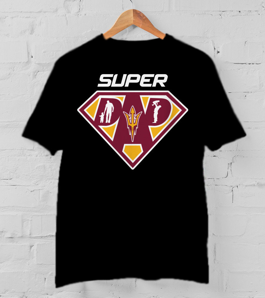 Super Arizona State Sun Devils Dad T-Shirt