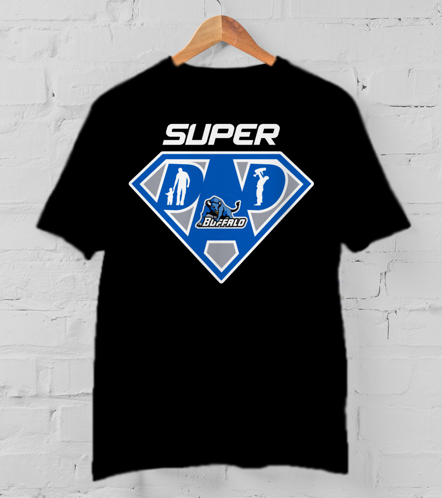 Super Buffalo Bulls Dad T-Shirt