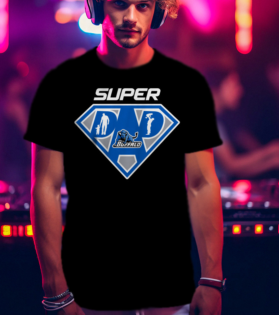 Super Buffalo Bulls Dad T-Shirt