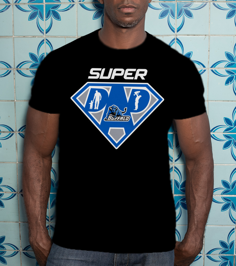 Super Buffalo Bulls Dad T-Shirt