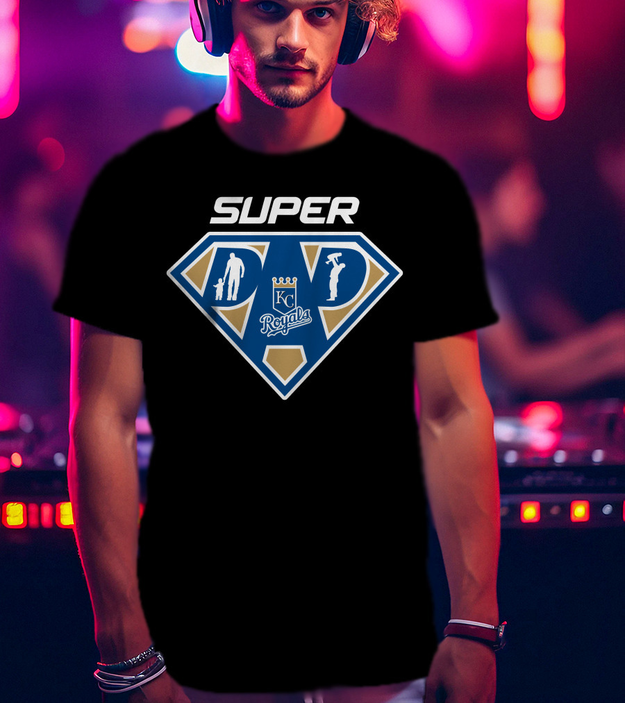 Kansas City Royals Super Dad Heroic T-Shirt