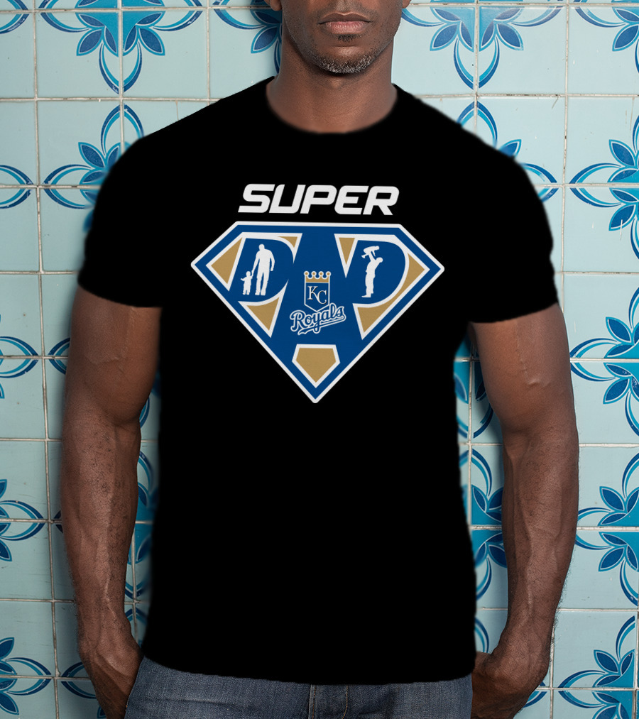 Kansas City Royals Super Dad Heroic T-Shirt
