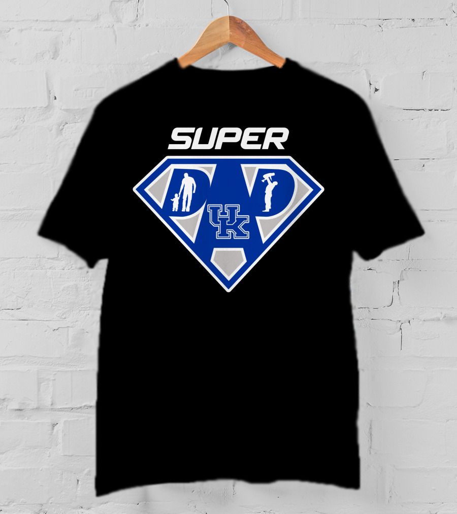 Super Dad Kentucky Wildcats Fan Heroic T-Shirt