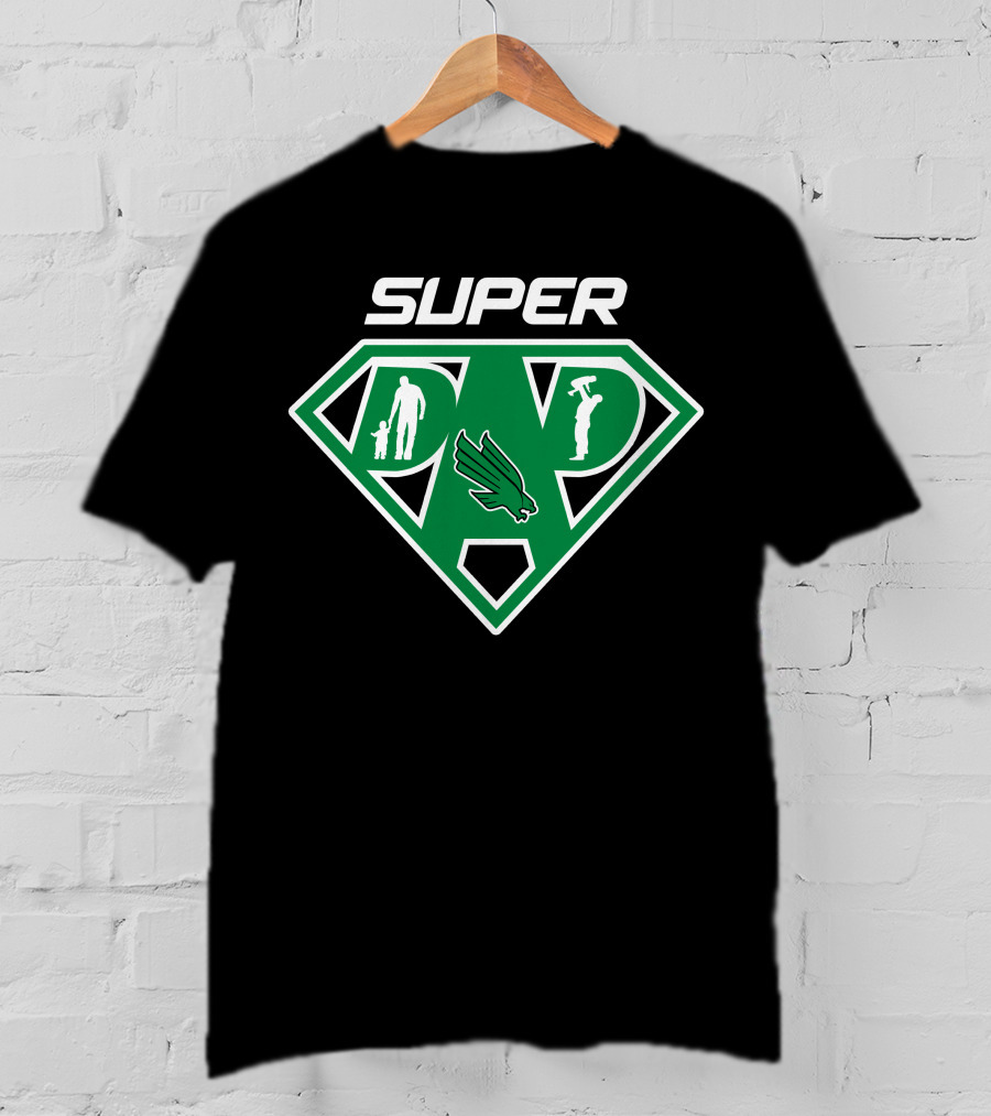 Super Dad North Texas Mean Green T-Shirt