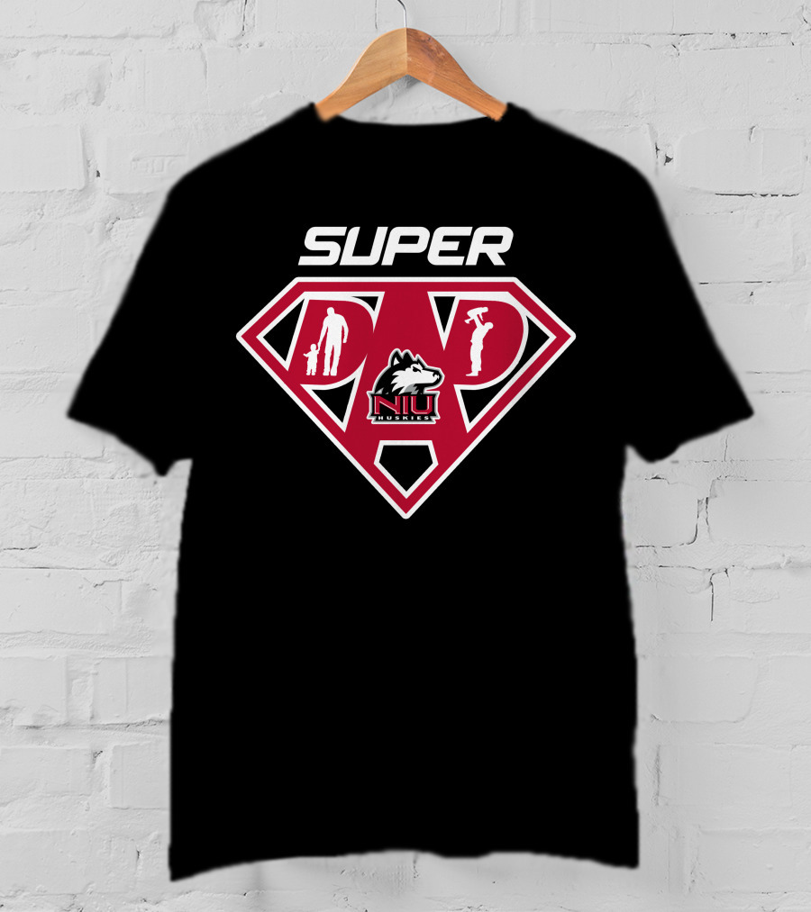 Super Northern Illinois Huskies Dad Niu T-Shirt