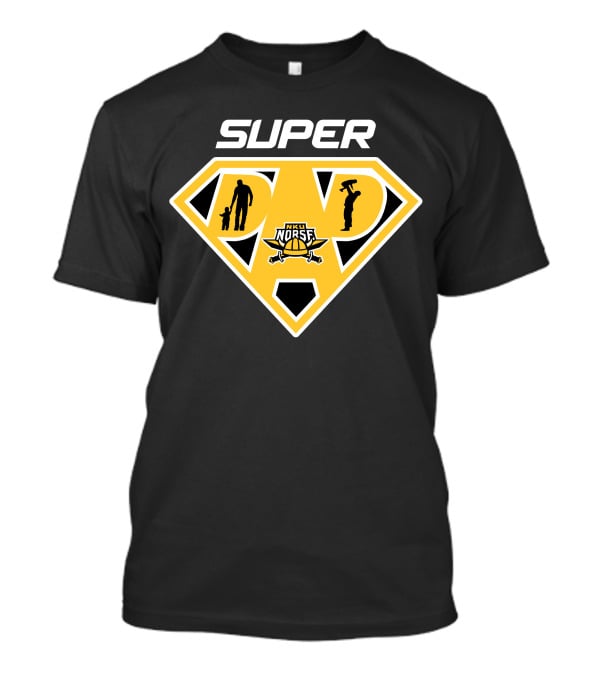 Super Dad Northern Kentucky Norse Nku Basketball T-Shirt