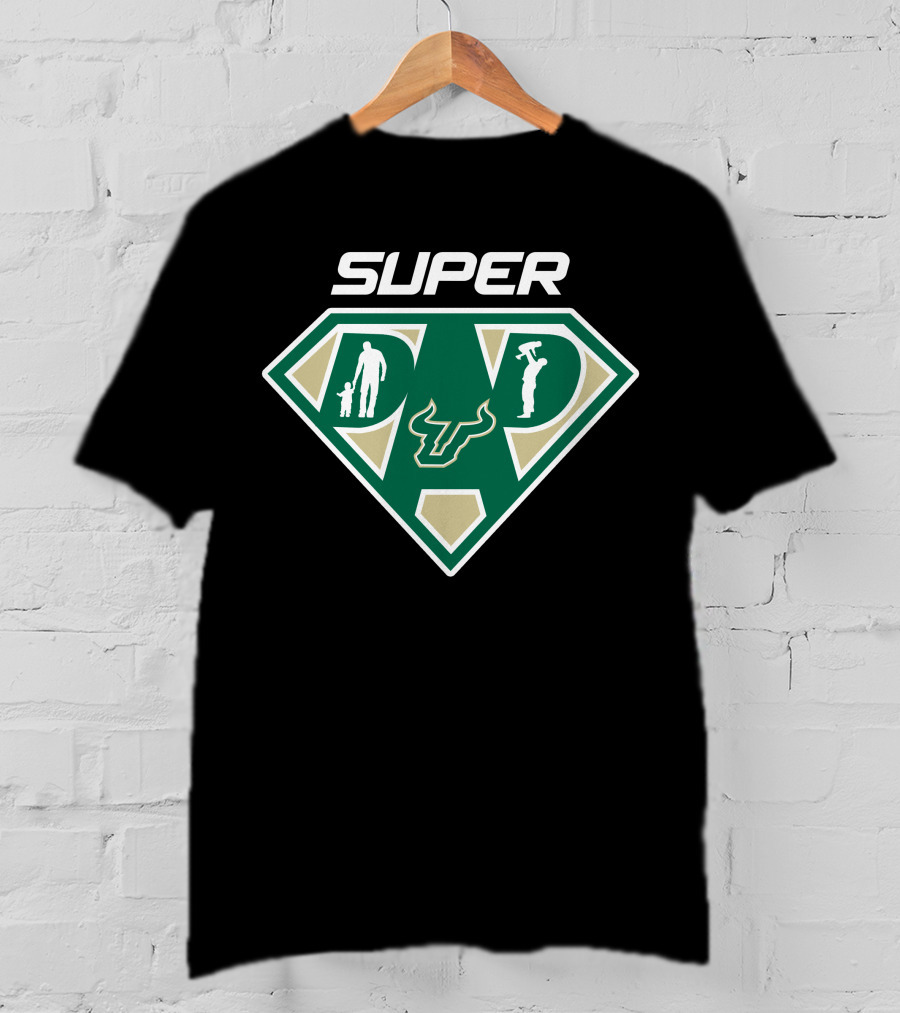 Super Dad South Florida Bulls Dad Hero T-Shirt