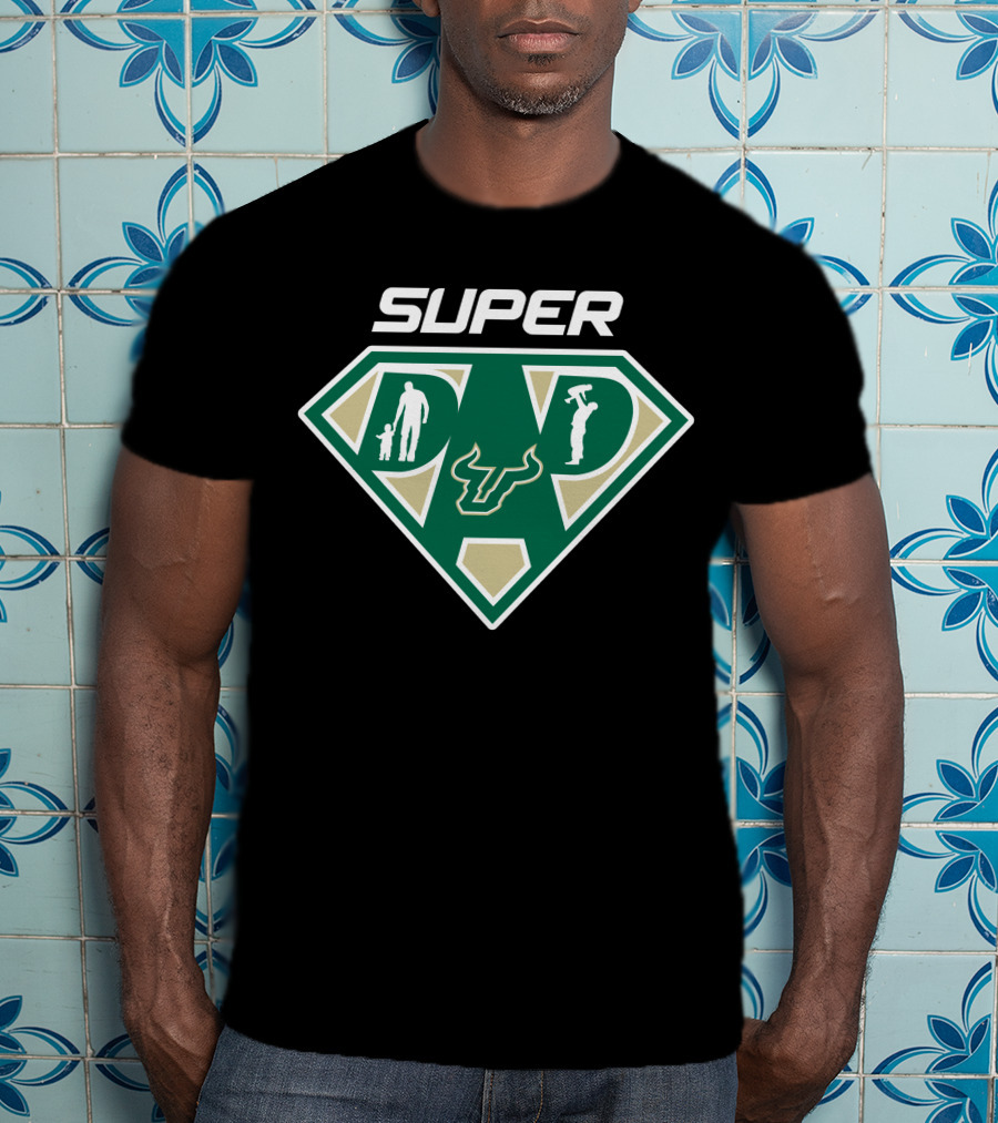 Super Dad South Florida Bulls Dad Hero T-Shirt