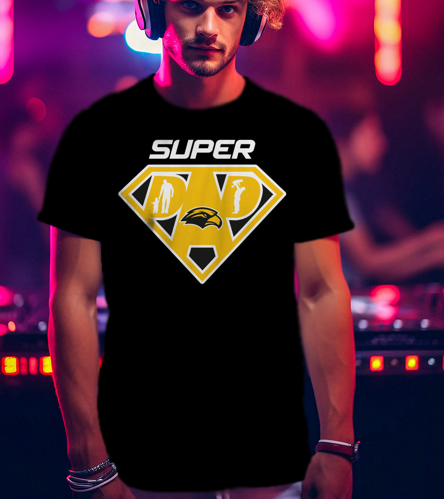 Super Dad Southern Mississippi Golden Eagles T-Shirt