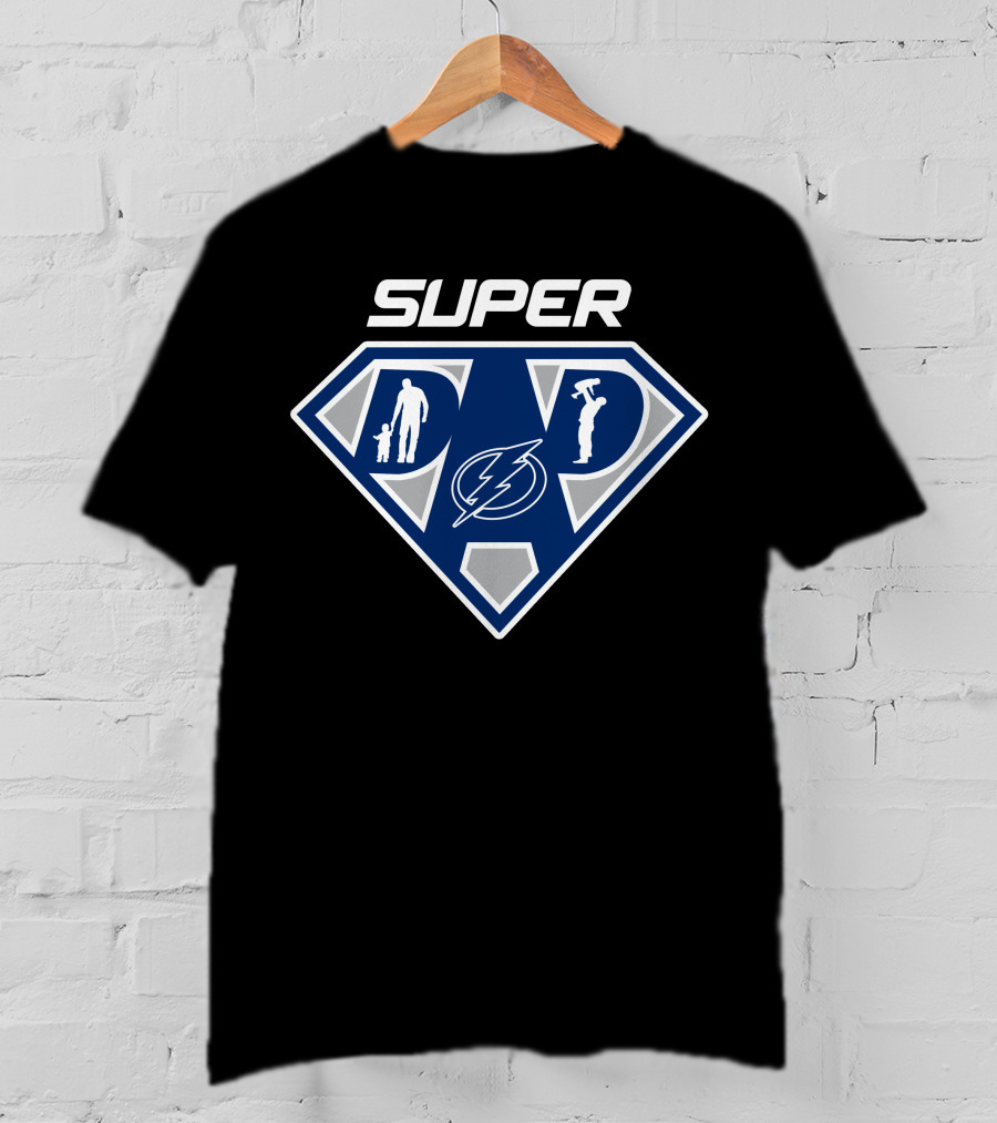 Super Dad Tampa Bay Lightning T-Shirt