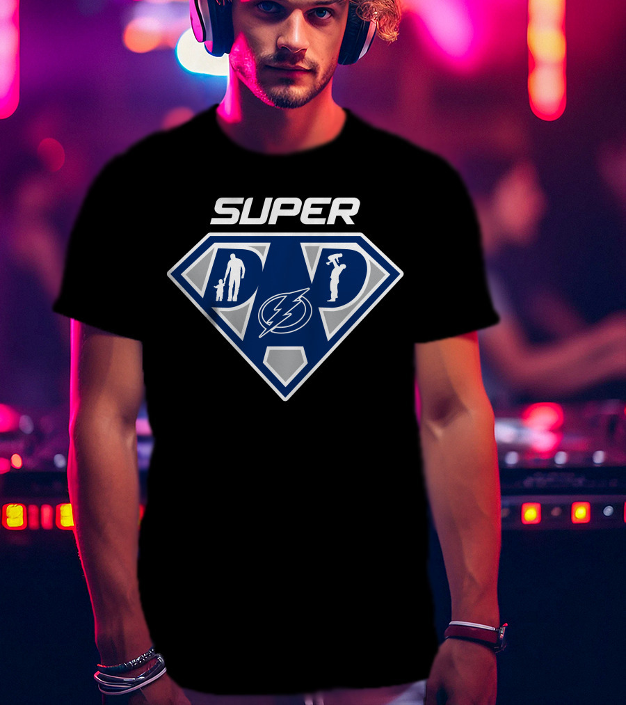 Super Dad Tampa Bay Lightning T-Shirt