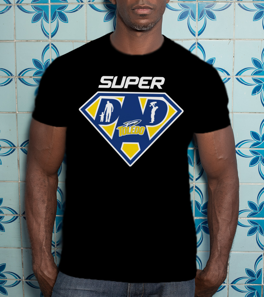 Super Toledo Rockets Dad T-Shirt