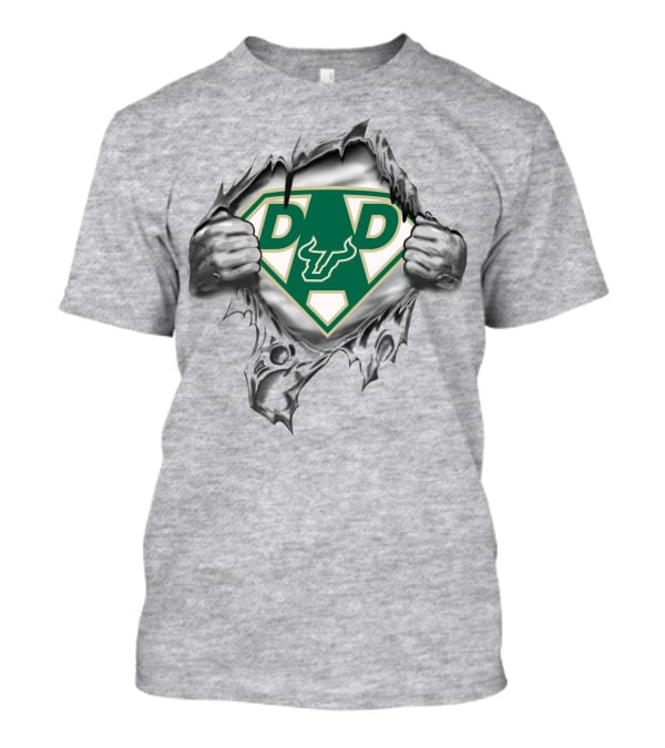 Super Dad South Florida Bulls Shield T-Shirt