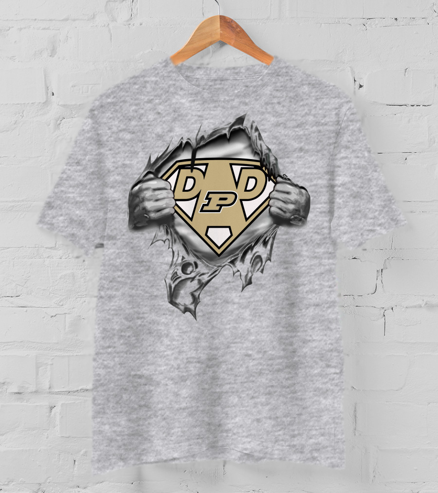Purdue Boilermakers Super Dad 174 Dp T-Shirt