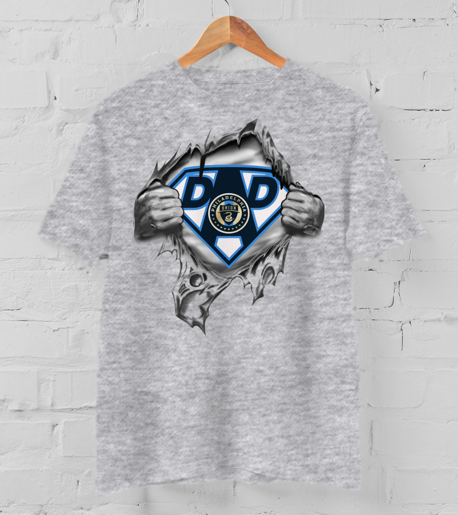 Super Dad 256 Philadelphia Union T-Shirt
