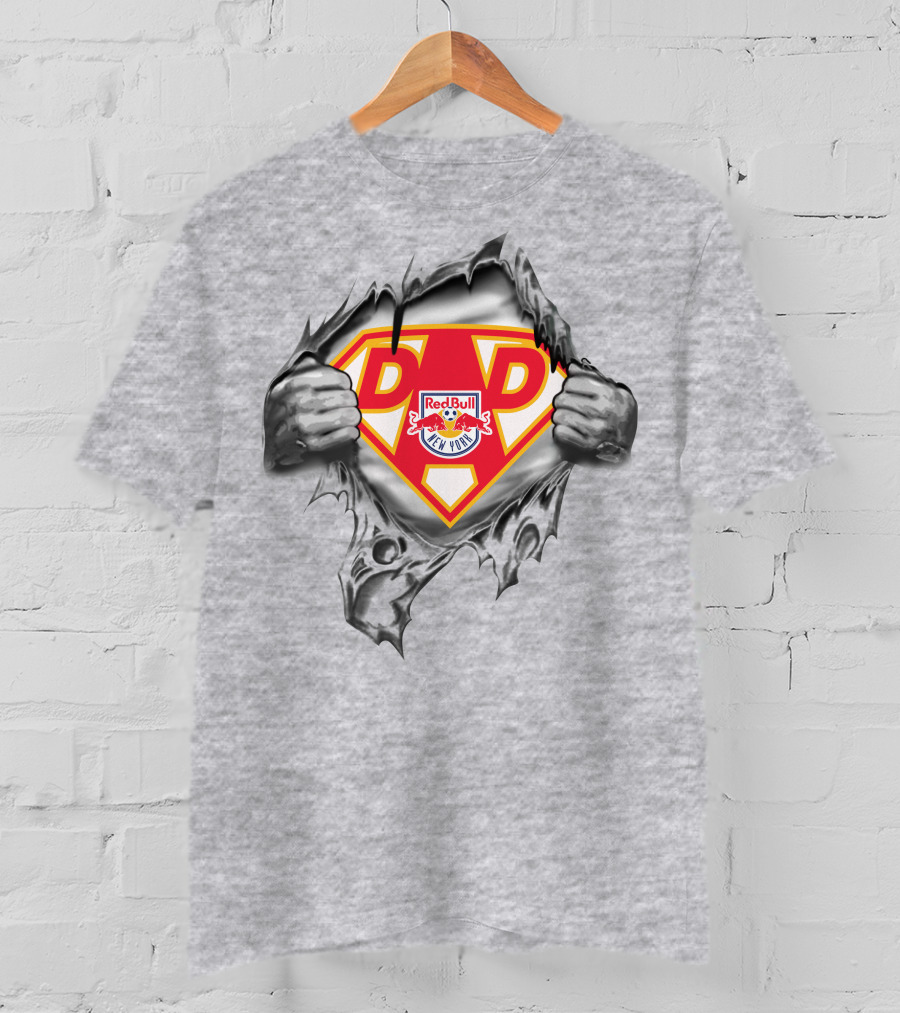 New York Red Bulls Super Dad Dd T-Shirt
