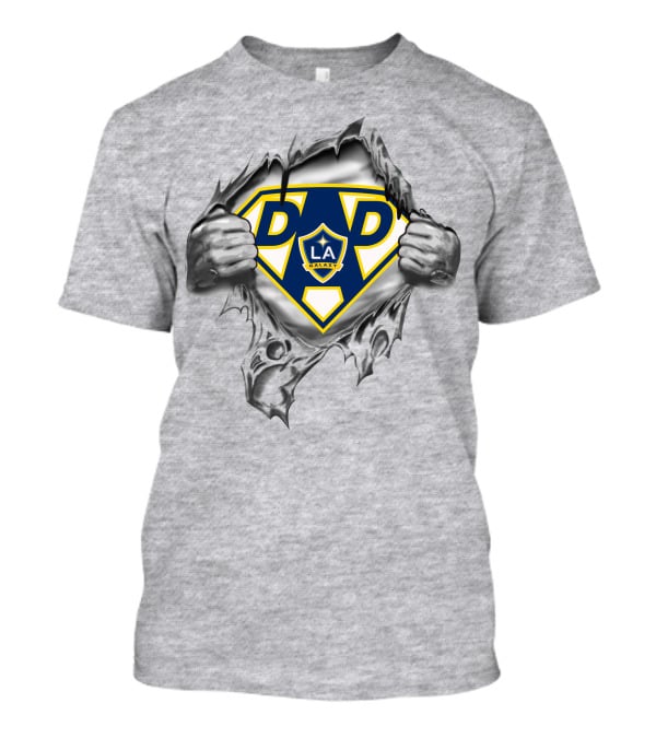 La Galaxy Super Dad Superman T-Shirt