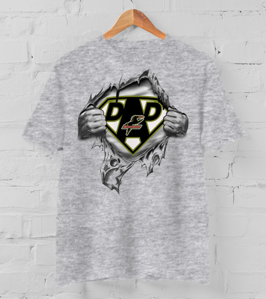 Dallas Burn Super Dad Heroic Rip T-Shirt