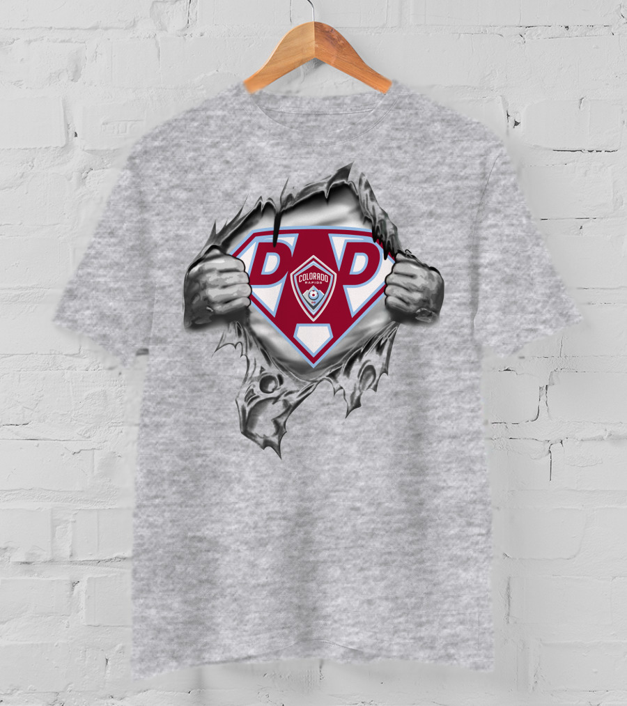 Colorado Rapids Super Dad Fan Hero Dp T-Shirt