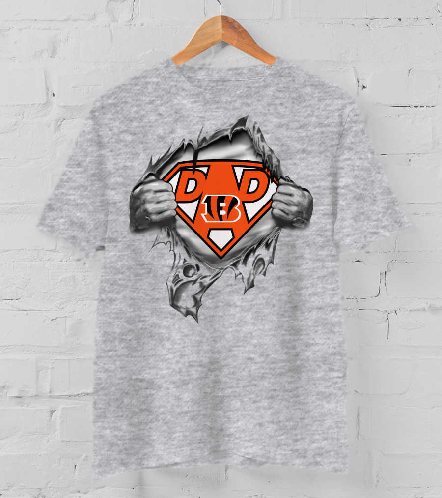 Super Dad Cincinnati Bengals Logo 391 T-Shirt