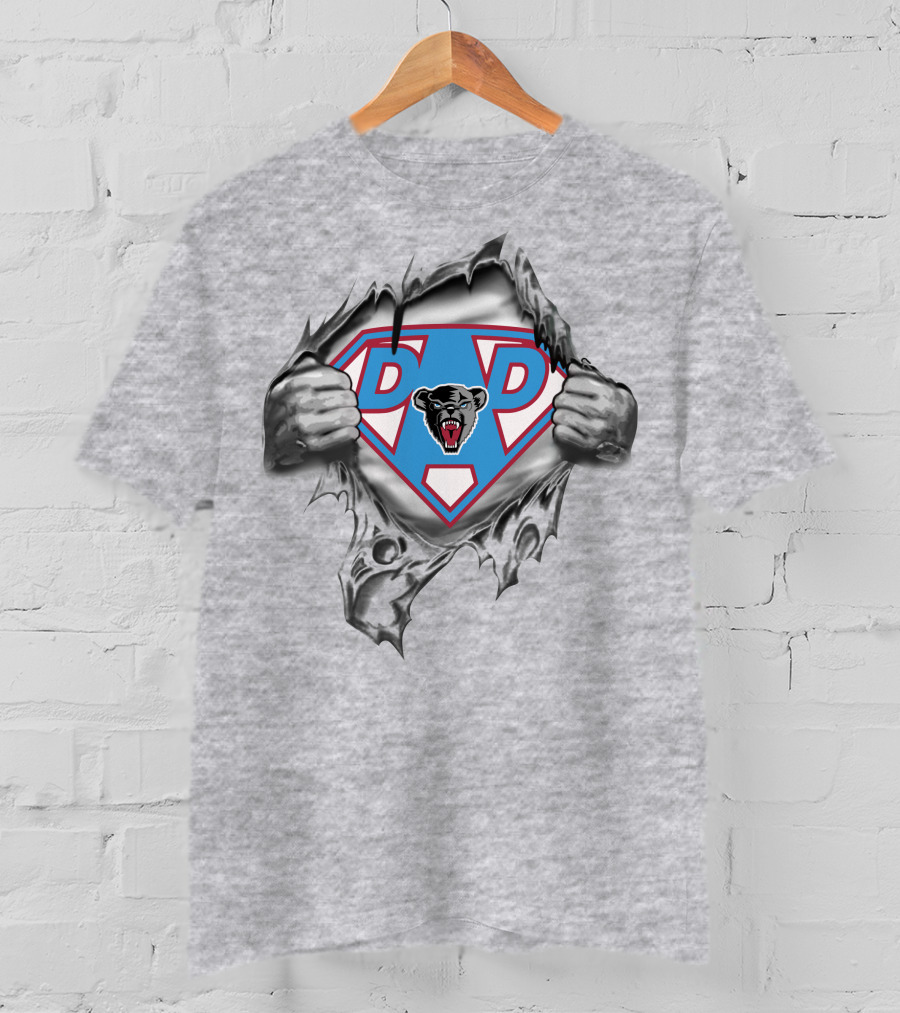 Maine Black Bears Super Dad Tear Reveal 130 T-Shirt