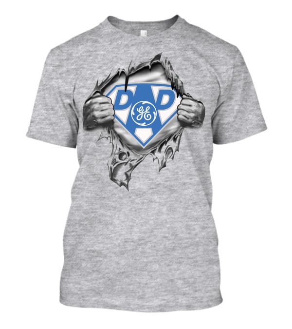 General Electric Super Dad Shield T-Shirt
