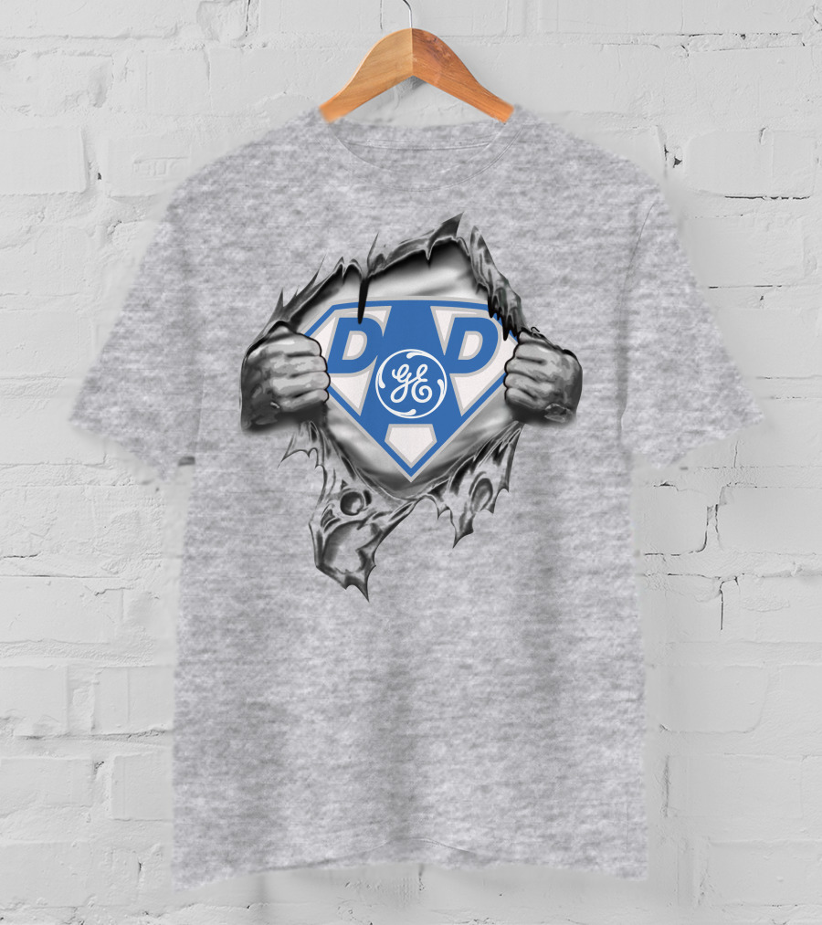 General Electric Super Dad Shield T-Shirt