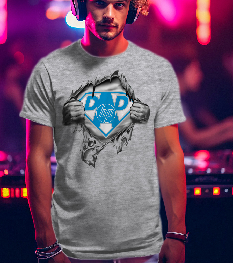 Hp Super Dad Superman T-Shirt