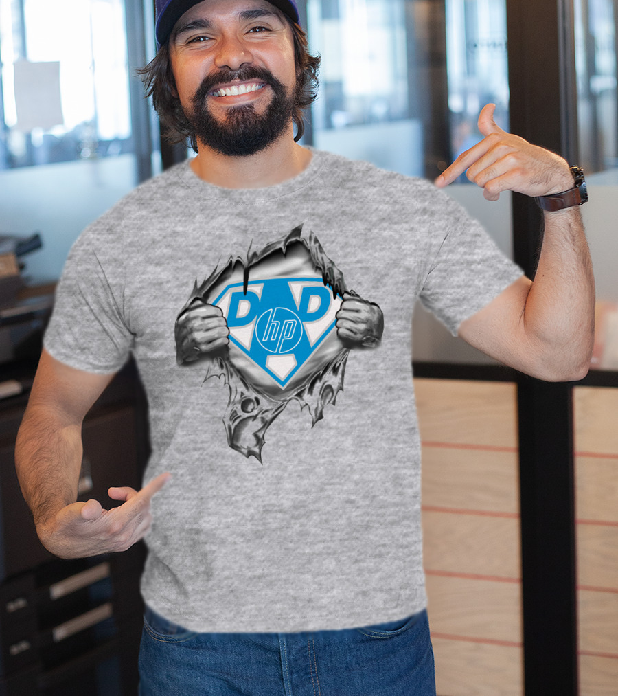 Hp Super Dad Superman T-Shirt