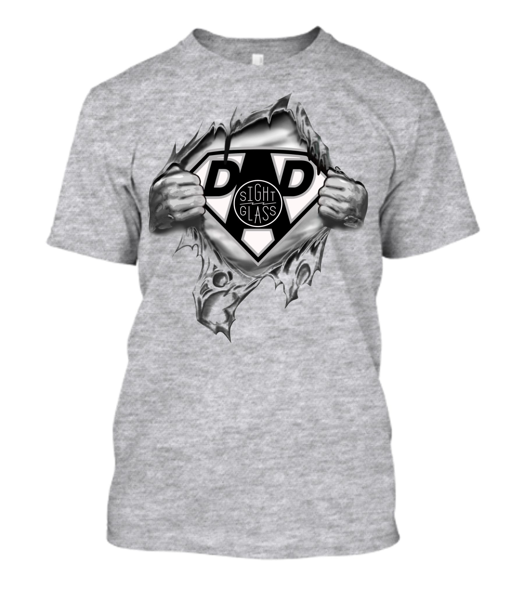 Cafe Sightglass Super Dad Logo Superman Symbol T-Shirt