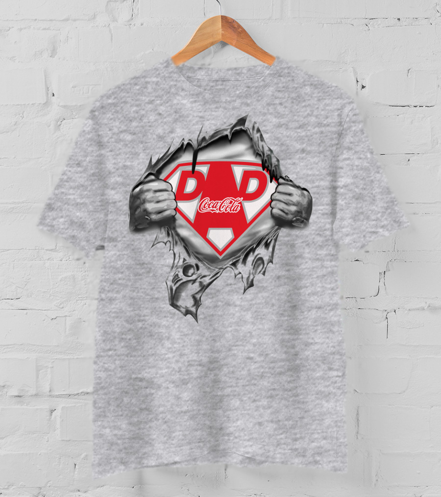 Coca Cola 430 Super Dad Superman T-Shirt