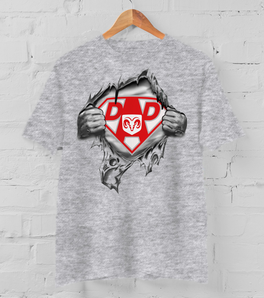 Dodge Dad Superhero Raid T-Shirt