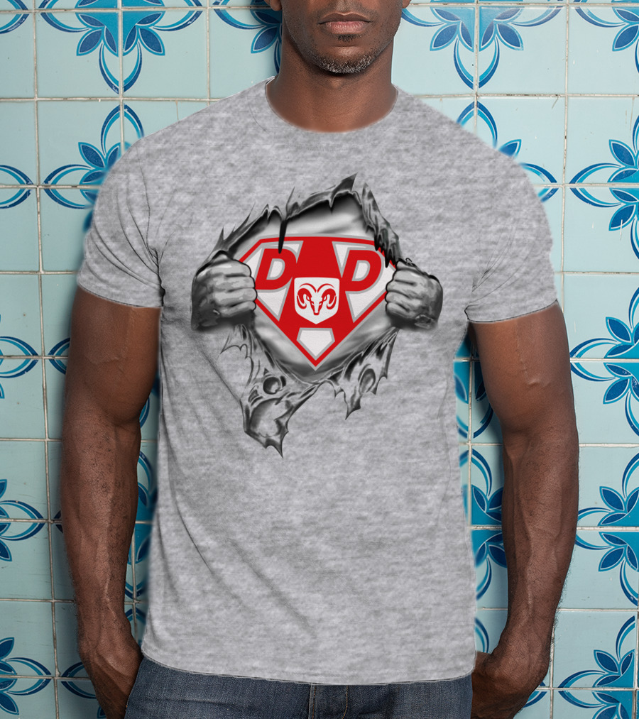 Dodge Dad Superhero Raid T-Shirt