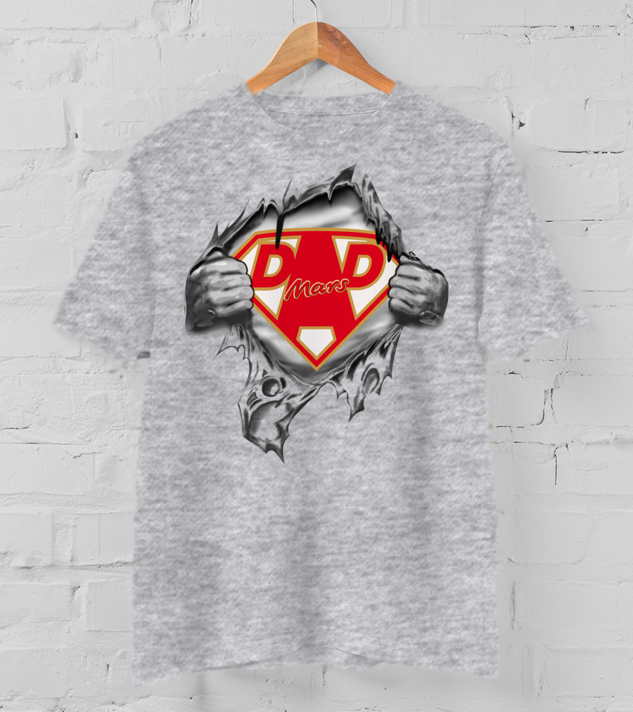 Mars Super Dad Emblem 451 T-Shirt