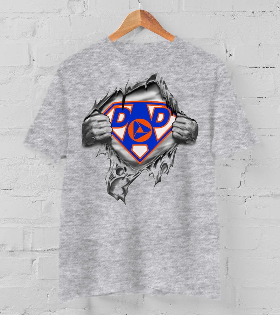 Super Dad Pnc Financial Hero Emblem 458 T-Shirt