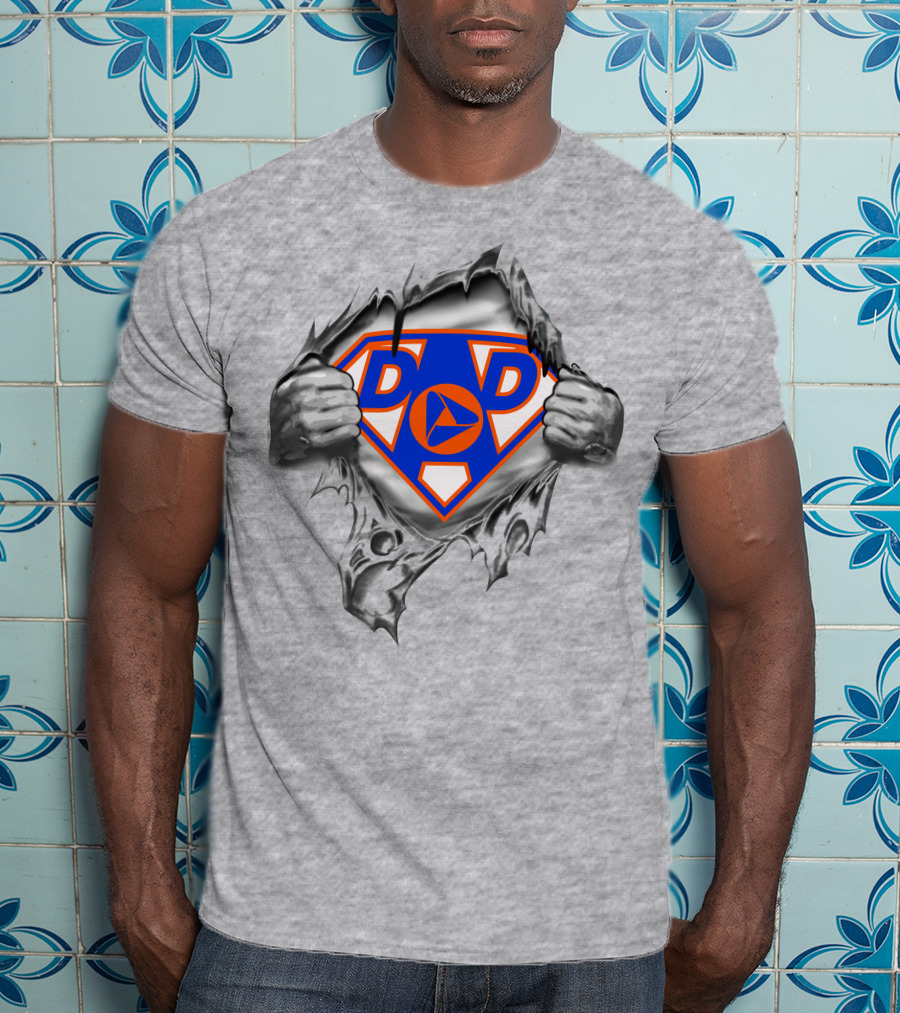 Super Dad Pnc Financial Hero Emblem 458 T-Shirt