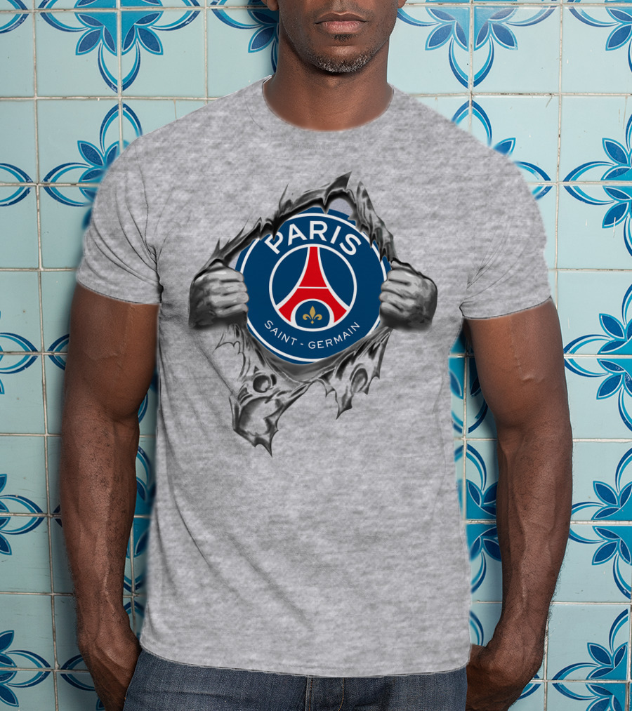 Paris Saint Germain Psg 278 Super Fan Loyal Supporter Badge T-Shirt