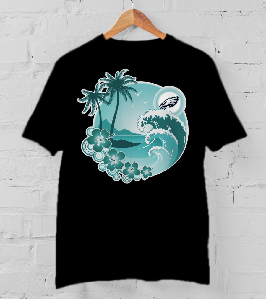 Philadelphia Eagles Tropical Holiday T-Shirt