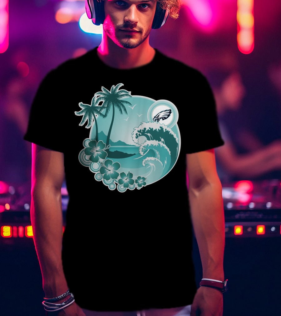 Philadelphia Eagles Tropical Holiday T-Shirt