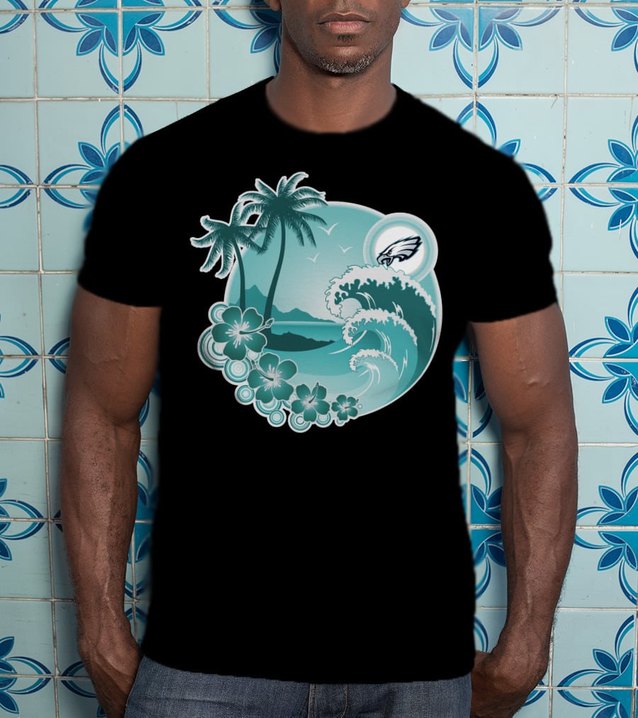 Philadelphia Eagles Tropical Holiday T-Shirt