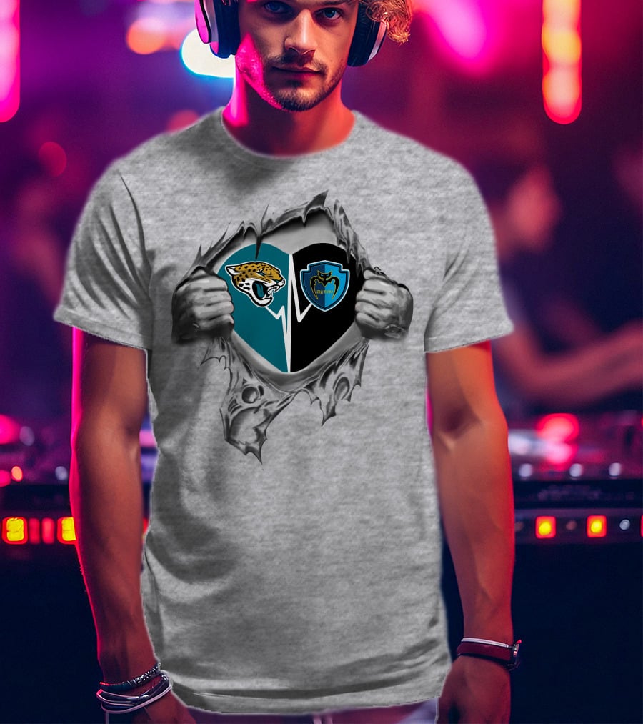 Jaguars Tampa Bay Mutiny It's In My Heart T-Shirt