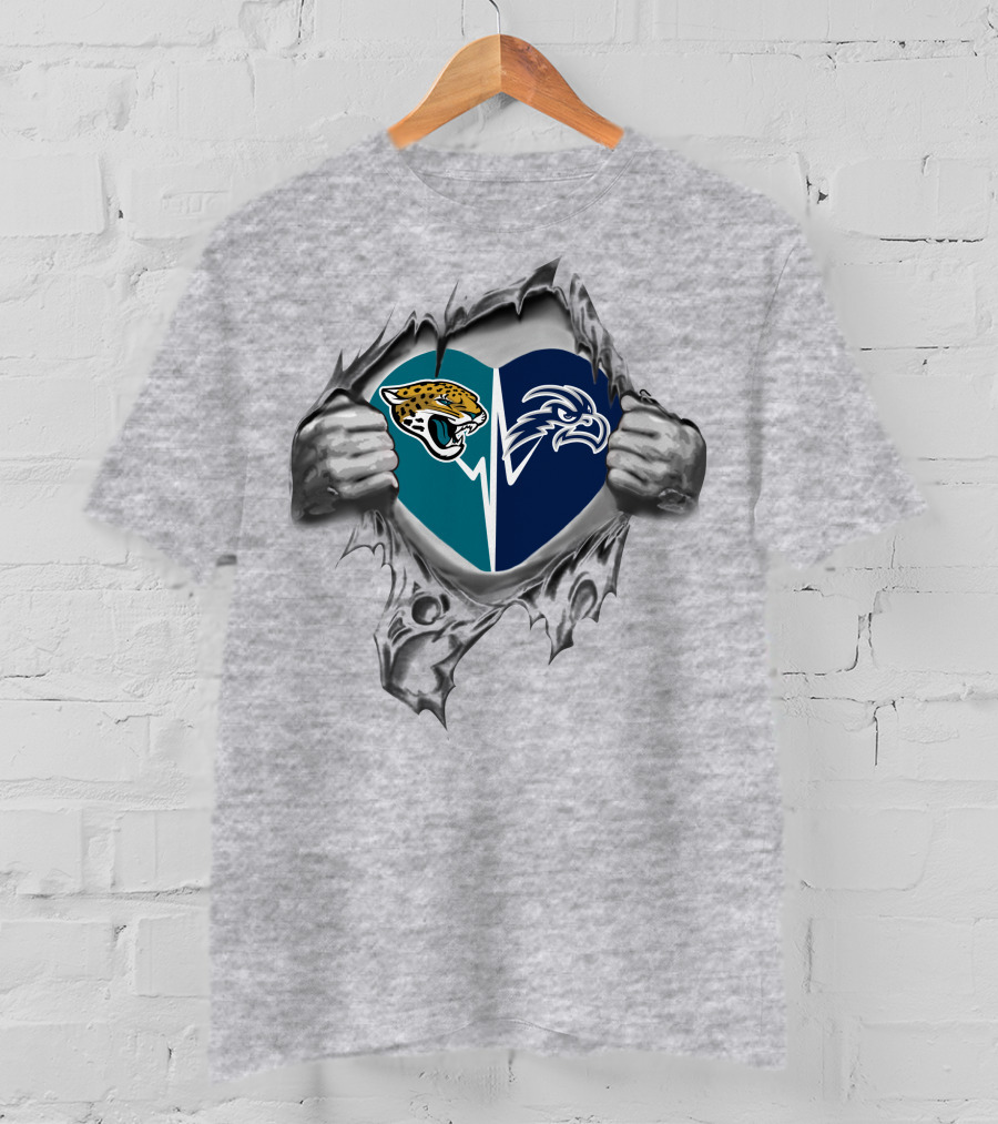 Jaguars North Florida Ospreys It's In My Heart T-Shirt