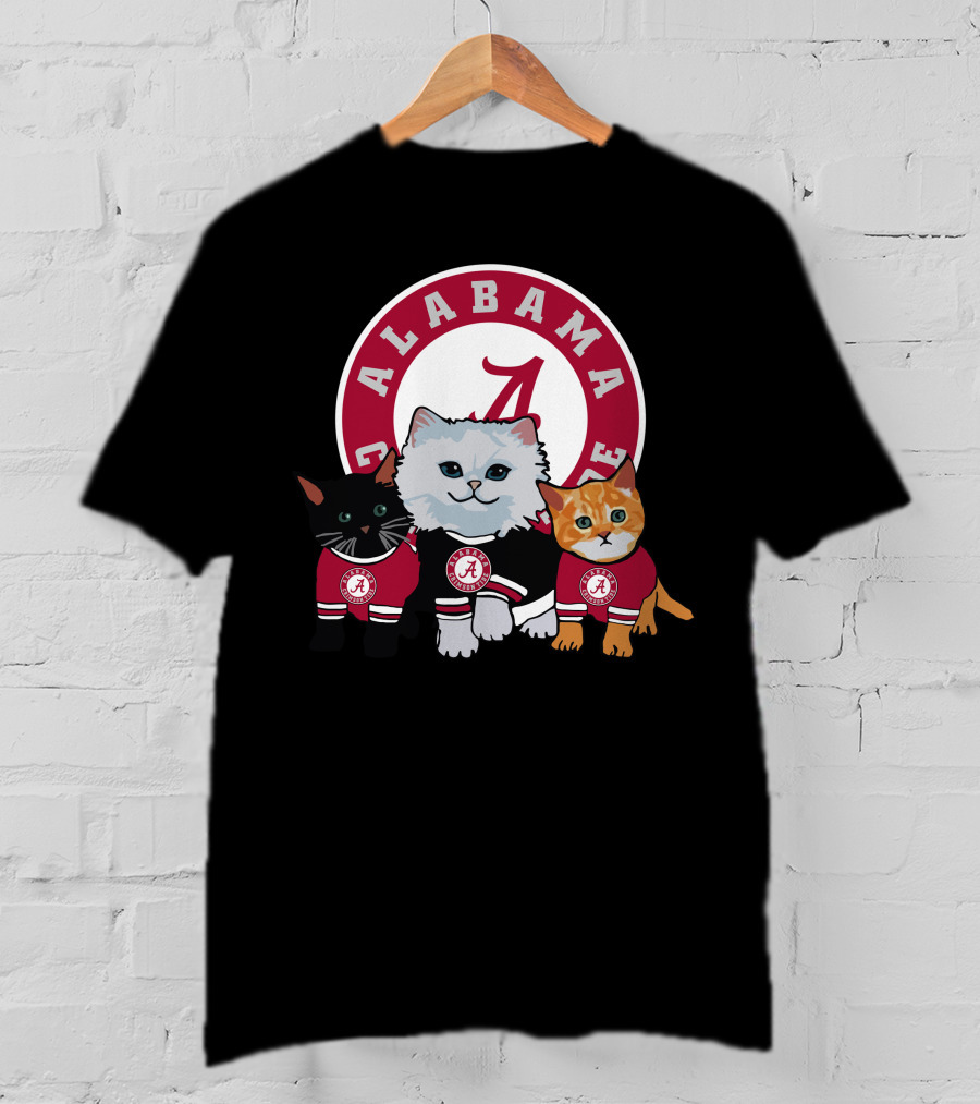 Alabama Crimson Tide Cats T-Shirt