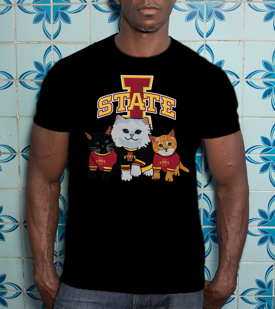 Iowa State Cyclones Cats Trio T-Shirt